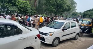 रक्षाबंधन पर आसफपुर में लगा भीषण जाम, घंटों परेशान रहे राहगीर
