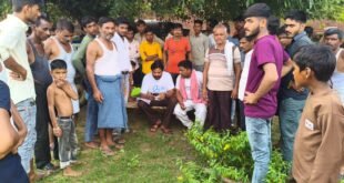 पशुशाला में लगी आग, दो भैंसें गंभीर रूप से झुलसीं