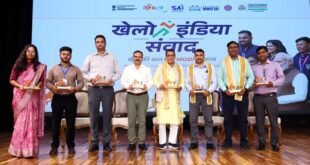 प्रधानमंत्री के खेलो इंडिया संवाद में टीएमयू के स्टुडेंट्स स्पोर्ट्स के प्रति जोश से लबरेज