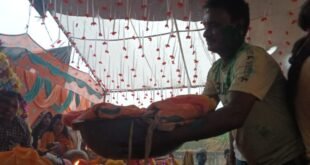 कन्हैया जी के जन्मोत्सव पर निकली भव्य झांकी