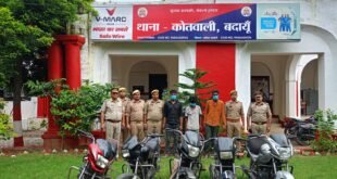 कोतवाली पुलिस ने अंतरजनपदीय बाइक चोर गिरोह का किया भंडाफोड़