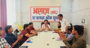 आगाज़ संस्था ने मोहल्ला नई सराय से शुरू किया सदस्यता अभियान