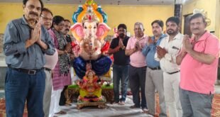 ब्राह्मण धर्मशाला में विराजे विघ्नहर्ता गजानन: श्री गणेश महोत्सव एवं कथा का आज से शुभारंभ, भव्य शोभायात्रा की तैयारियां पूरी