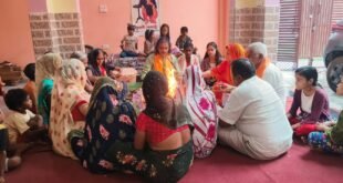 आत्मिक उन्नति के बिना दुःखों से नहीं होती मुक्ति : आचार्य संजीव रूप*