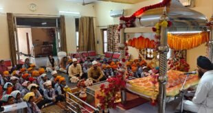 बाबा इन्टरनेशनल स्कूल के कक्षा 1 के विद्यार्थियों ने किया गुरुद्वारा श्री गुरुनानक सत्संग सभा का शैक्षिक भ्रमण