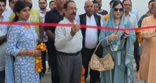 वार्ड नंबर सात की न्यू आदर्श कालोनी और मंदिर वाली गली में कराए गए सड़क-नाली निर्माण कार्य का हुआ लोकार्पण
