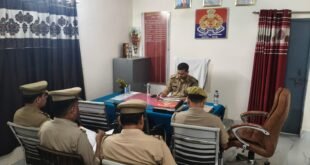 एएसपी ग्रामीण ने मुजरिया थाने में विवेचनाओं की समीक्षा की