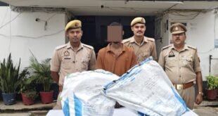 चोरी के सामान के साथ एक अभियुक्त गिरफ्तार