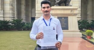 अर्पण भारद्वाज का चयन उत्तर प्रदेश पुलिस में सब इंस्पेक्टर(गोपनीय) पद पर हुआ