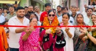 फात्मा रजा बोलीं—बिना भेदभाव सभी वार्डों में जरूरत के अनुसार कराए जा रहे विकास कार्य