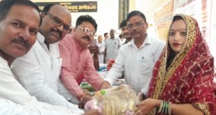 आसफपुर में सात दिवसीय सेवा शिविर आयोजित, शिशुओं का कराया गया अन्नप्राशन