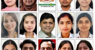 लेंसकार्ट के प्लेसमेंट में छाईं टीएमयू ऑप्टोमेट्री की बेटियां