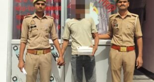 सहसवान पुलिस ने तमंचा और कारतूस के साथ युवक को पकड़ा