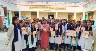 जगत इंटर कॉलेज में महिला कल्याण विभाग ने लगाया जागरूकता कैंप