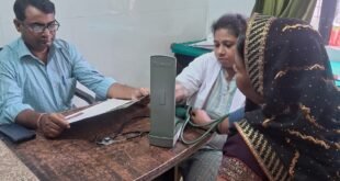 सैदपुर सीएचसी पर 33 गर्भवती महिलाओं की हुई जांच