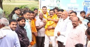 ग्राम कैली में 500 मीटर सड़क निर्माण का विधायक महेश चंद्र गुप्ता ने किया शिलान्यास