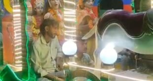 कुंवरगांव में धूमधाम से निकली भगवान श्रीराम की भव्य बारात, पुष्पवर्षा से हुआ स्वागत; जय श्रीराम के जयकारों से गूंजा नगर