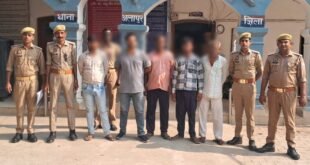 बदायूं में छह वारंटी गिरफ्तार, न्यायालय में किया गया पेश