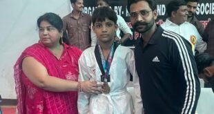 ओपन नेशनल ताइक्वांडो में बदायूं के मोहम्मद आसिम फय्याज ने जीता गोल्ड मेडल