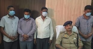 पुलिस ने अंतरजनपदीय चोर गिरोह के 6 शातिर दबोचे, ब्रेजा कार, 250 लीटर ट्रांसफार्मर तेल व तमंचा बरामद