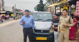 बकायेदार वाहनों के खिलाफ परिवहन विभाग की कार्रवाई, 11 वाहन सीज