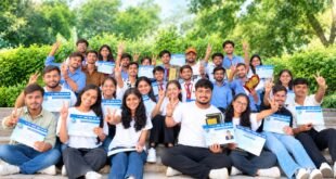 टीएमयू में कांटे की टक्कर के बीच जीता संभल का एंजेल पब्लिक स्कूल